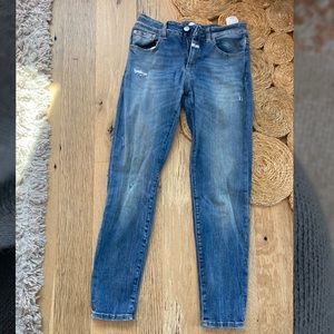 Closed low waisted skinny jeans